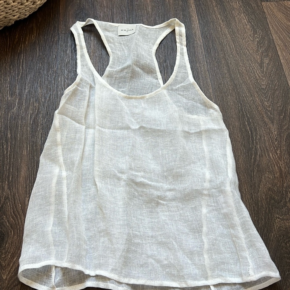 Le Kasha Linen Tank